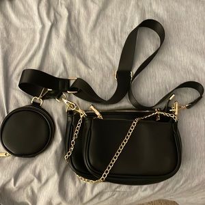 Black purse